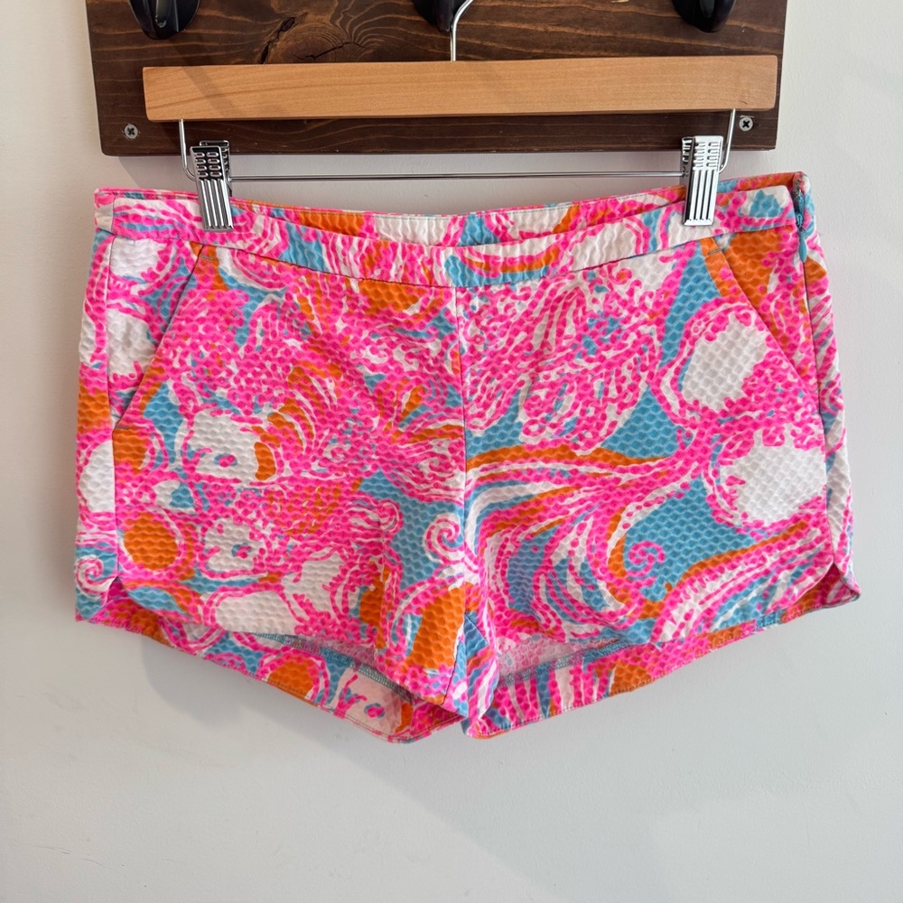 Lilly Pulitzer Adie‎ Shorts in Feeling Tanked Print Size 4
